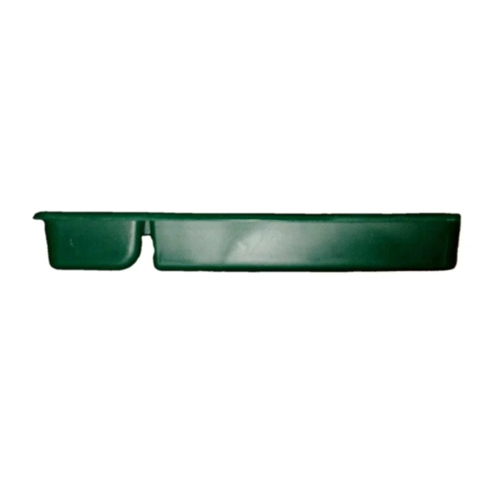 Vintage Rubbermaid Silverware Organizer Tray 2919 Flatware forest green, cutlery